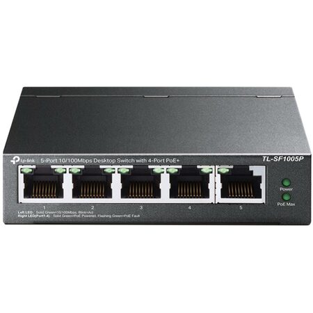 Switch TP-Link TL-SF1005P PoE, 5 port, 10/100 Mb/s