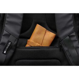 Batoh na notebook Canyon Anti-theft pro 15.6'', integrované USB - černý/šedý, CNS-CBP5BG9