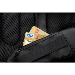 Batoh na notebook Canyon Anti-theft pro 15.6'', integrované USB - černý/šedý, CNS-CBP5BG9