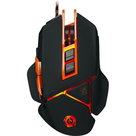 Myš Canyon Hazard / optická / 9 tlačítek / 6400dpi - černá