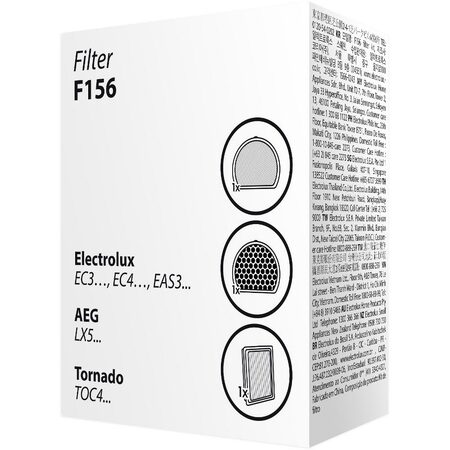 Sada filtrů Electrolux F156