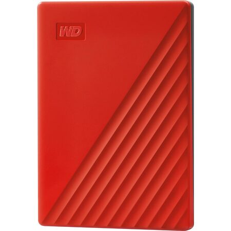 HDD ext. 2,5'' Western Digital My Passport Portable 4TB, USB 3.0 - červený