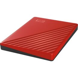 HDD ext. 2,5'' Western Digital My Passport Portable 4TB, USB 3.0 - červený