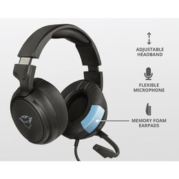 Headset Trust GXT Gaming 433 Pylo - černý