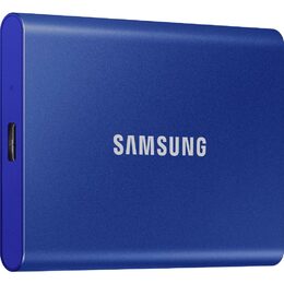 SSD externí Samsung T7 500GB - modrý, MUPC500HWW