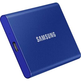 SSD externí Samsung T7 500GB - modrý, MUPC500HWW