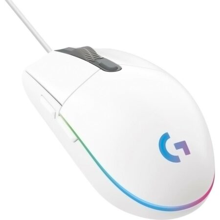 Myš Logitech G203 Lightsync Gaming Mouse 910-005797 / optická/ 6 tlačítka / 8000DPI - bílá