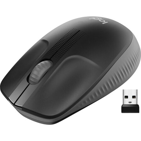Myš Logitech M190 Wireless Mouse 910-005905 / optická/ 3 tlačítka / 1000DPI - černá