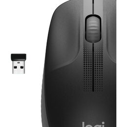 Myš Logitech M190 Wireless Mouse 910-005905 / optická/ 3 tlačítka / 1000DPI - černá