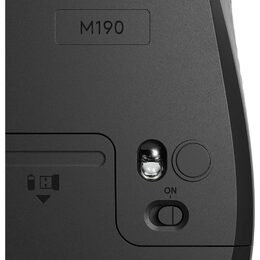 Myš Logitech M190 Wireless Mouse 910-005905 / optická/ 3 tlačítka / 1000DPI - černá