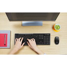 Myš Logitech M190 Wireless Mouse 910-005906 / optická/ 3 tlačítka / 1000DPI - šedá