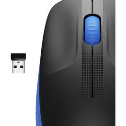 Myš Logitech M190 Wireless Mouse 910-005907 / optická/ 3 tlačítka / 1000DPI - modrá