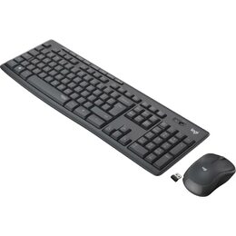 Logitech MK295 Silent Wireless Keyboard Mouse Combo 920-009808 CZ/SK - grafitová