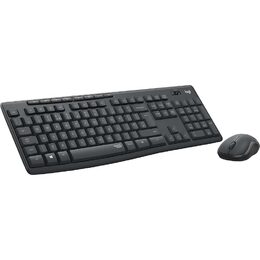Logitech MK295 Silent Wireless Keyboard Mouse Combo 920-009808 CZ/SK - grafitová
