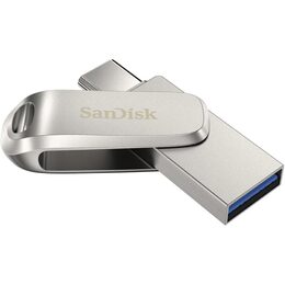 Flash USB SanDisk Ultra Dual Luxe 32GB USB 3.1 - USB-C - stříbrný