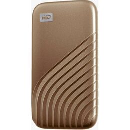 SSD externí Western Digital My Passport SSD 1TB - zlatý