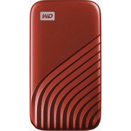 SSD externí Western Digital My Passport SSD 2TB - červený