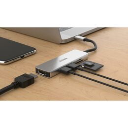 USB Hub D-Link USB-C/HDMI, 2x USB 3.0, SD, Micro SD