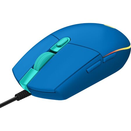 Myš Logitech Gaming G102 Lightsync / optická/ 6 tlačítek / 8000DPI - modrá     