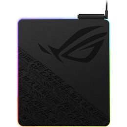 Podložka pod myš Asus ROG Balteus Qi bezdrátové nabíjení, AURA sync, 37 x 32 cm