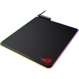 Podložka pod myš Asus ROG Balteus Qi bezdrátové nabíjení, AURA sync, 37 x 32 cm