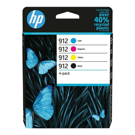 Inkoustová náplň HP 912, 300/3x315 stran - CMYK