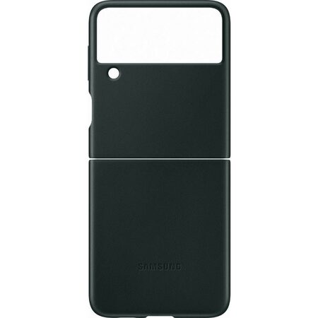 Kryt na mobil Samsung Leather Cover Galaxy Z Flip3 - zelený