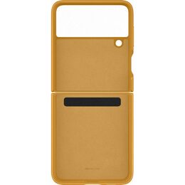 Kryt na mobil Samsung Leather Cover Galaxy Z Flip3 - hnědý