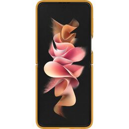 Kryt na mobil Samsung Leather Cover Galaxy Z Flip3 - hnědý