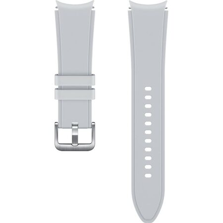 Řemínek Samsung Sportovní s rýhováním 20mm (velikost M/L) - stříbrný