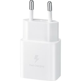 Nabíječka do sítě Samsung USB-C 15W + USB-C kabel - bílá