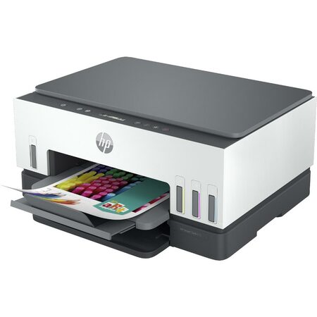 Tiskárna multifunkční HP Smart Tank 670 All-in-One A4, 12str./min., 7str./min., 4800 x 1200, automatický duplex,  - šedá/bílá
