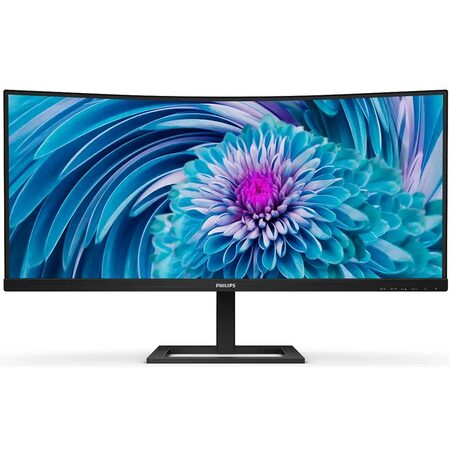 Monitor Philips 346E2CUAE 34",LED, VA, 4ms, 3000:1, 300cd/m2, 3440 × 1440, - černý
