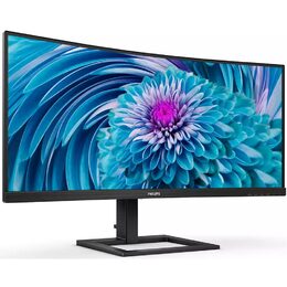 Monitor Philips 346E2CUAE 34",LED, VA, 4ms, 3000:1, 300cd/m2, 3440 × 1440, - černý