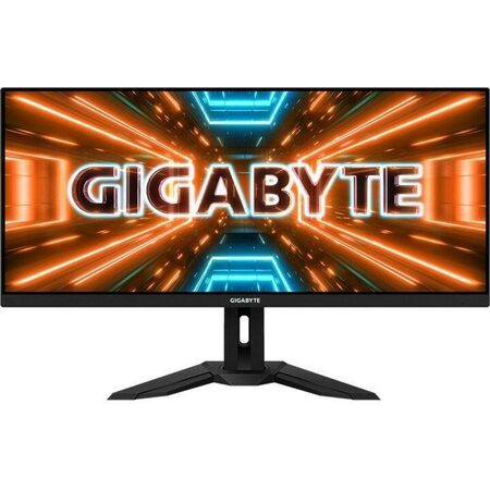 Herní monitor Gigabyte M34WQ 34",LED podsvícení, IPS panel, 1ms, 1000: 1, 400cd/m2, 3440 × 1440, - černý