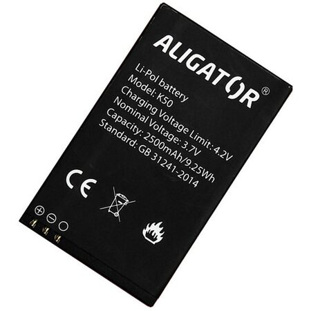 Baterie Aligator K50 eXtremo, Li-Pol, 2500 mAh