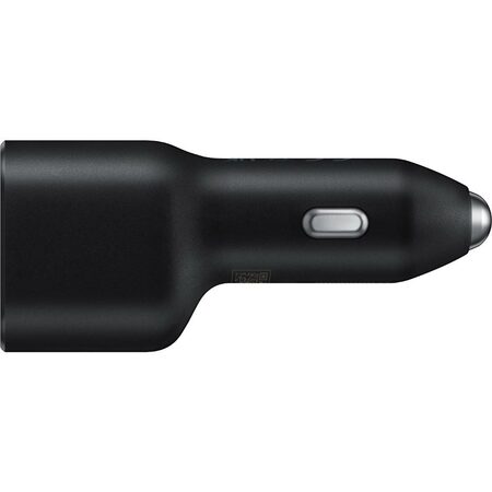 Adaptér do auta Samsung USB, USB-C, 40W - černý