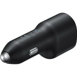 Adaptér do auta Samsung USB, USB-C, 40W - černý