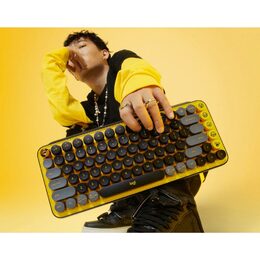 Klávesnice Logitech POP Keys US - blast yellow