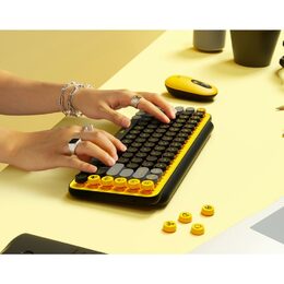 Klávesnice Logitech POP Keys US - blast yellow
