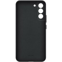 Kryt na mobil Samsung Leather Cover na Galaxy S22+ - černý