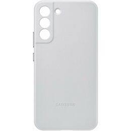 Kryt na mobil Samsung Leather Cover na Galaxy S22+ - šedý
