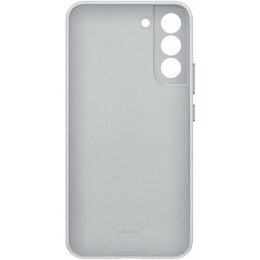 Kryt na mobil Samsung Leather Cover na Galaxy S22+ - šedý