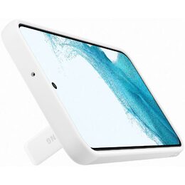 Kryt na mobil Samsung Standing Cover na Galaxy S22+ - bílý