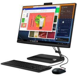 Počítač All In One Lenovo IdeaCentre AIO 3 24ALC6 23.8", 1920 x 1080 Full HD , bezdotykový, R3-5300U, SSD 256GB, , Radeon Graphics, , , Microsoft Windows 11 Home - černý
