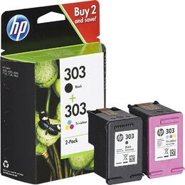 Inkoustová náplň HP 303, 200/165 stran - CMYK