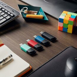 Flash USB Kingston DataTraveler Exodia M 64GB USB 3.2 - modrý