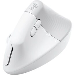 Myš Logitech Lift Vertical Ergonomic - bílá