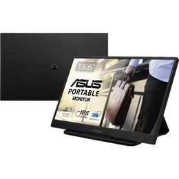 Monitor Asus ZenScreen MB166C 15.6",LED podsvícení, IPS panel, 5ms, 800: 1, 250cd/m2, 1920 × 1080 Full HD,