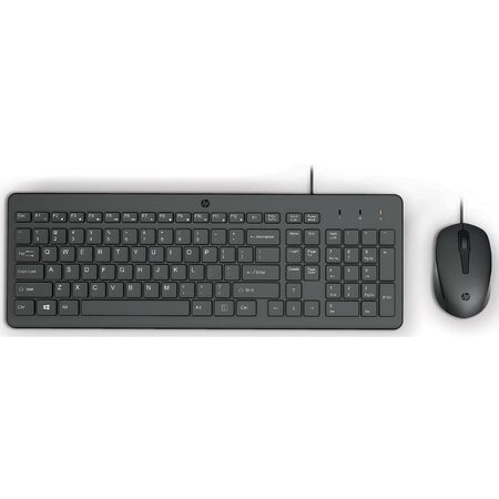 Klávesnice s myší HP USB 150, US - černá